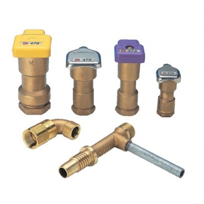 Key to the mouth of irrigation brass quick coupling TORO series 470