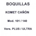 Boquilla cañón riego Komet 101 - 140