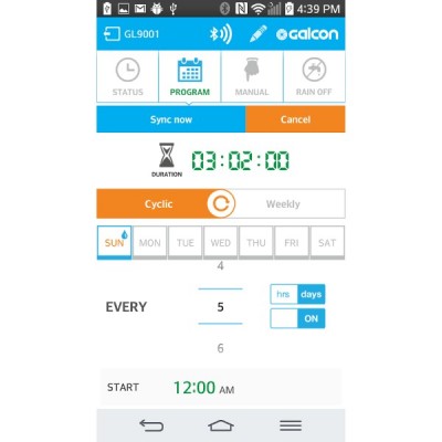Programador riego Bluetooth  11000BT Galcon