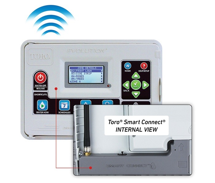 Smart Connect® para programador TORO Evolution y sensores